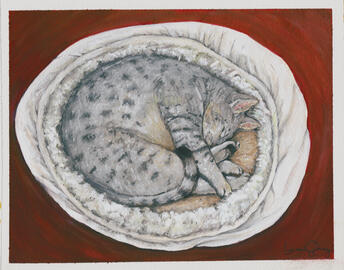 Circe Sleeping